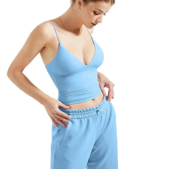 Suuksess Buttery Soft Cami V Neck Tank Top - Picture 2 of 5